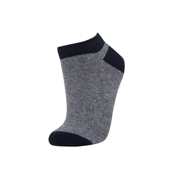 Носки хлопковые 5 штук DeFacto, Цвет: Разноцветный, Размер: STD, изображение 5