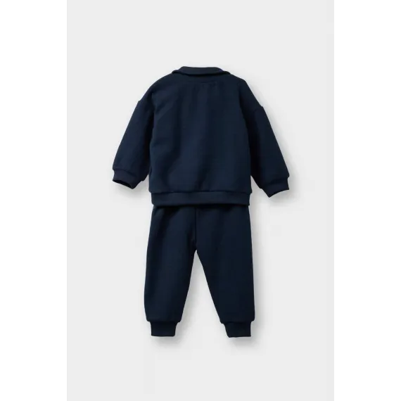 Комплект спортивный детский  DeFacto, Цвет: Темно-синий, Размер: 2-3 года, изображение 4