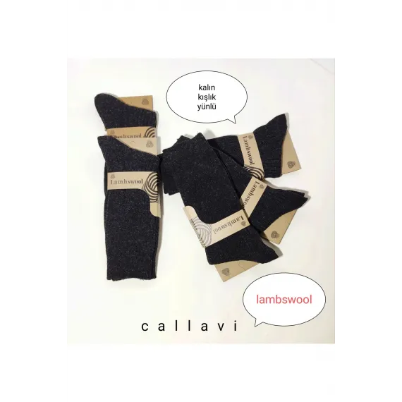 Носки зимние термо 5 пар CALLAVI, Цвет: Разноцветный, Размер: STD, изображение 2