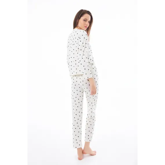 Пижамный комплект Cottonhill  Cottonhill, Цвет: Белый, Размер: XL, изображение 2