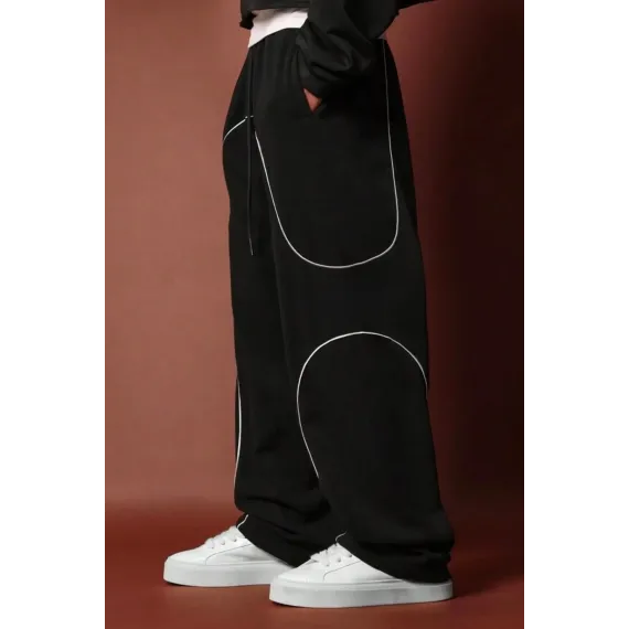 Штаны спортивные мужские North London, Цвет: Черный, Размер: L, изображение 3