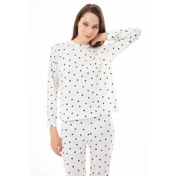 Пижамный комплект Cottonhill  Cottonhill, Цвет: Белый, Размер: S, изображение 4