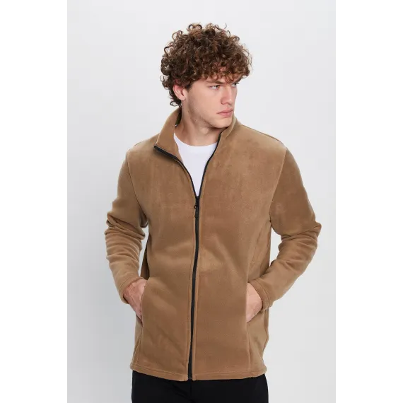 Худи полярное стандартного кроя Tudors, Цвет: Коричневый, Размер: XL, изображение 4