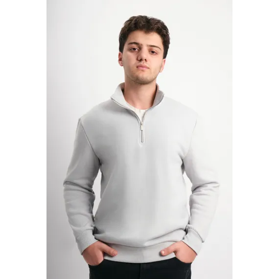 Мужская толстовка We and me, Цвет: Серый, Размер: L, изображение 3